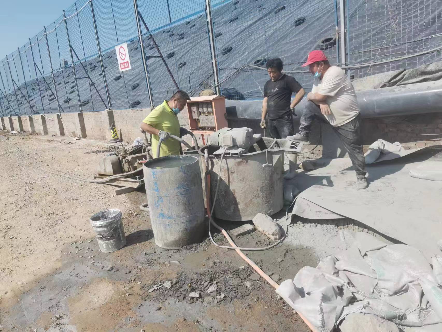 讷河袖阀管注浆